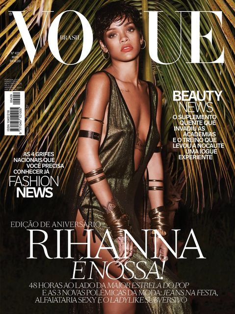 Rihanna for Vogue Brazil May 2014-2
