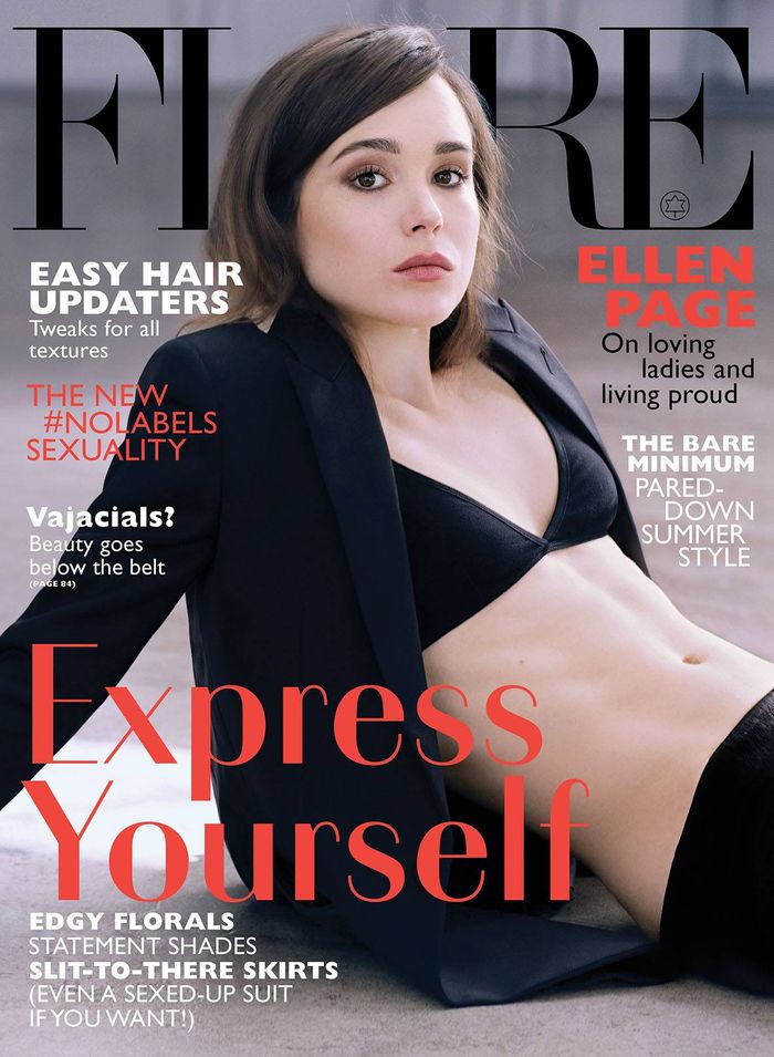 Ellen Page for Flare magazine