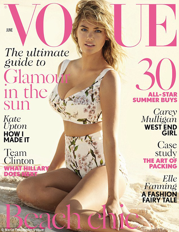 Kate Upton for British Vogue June 2014