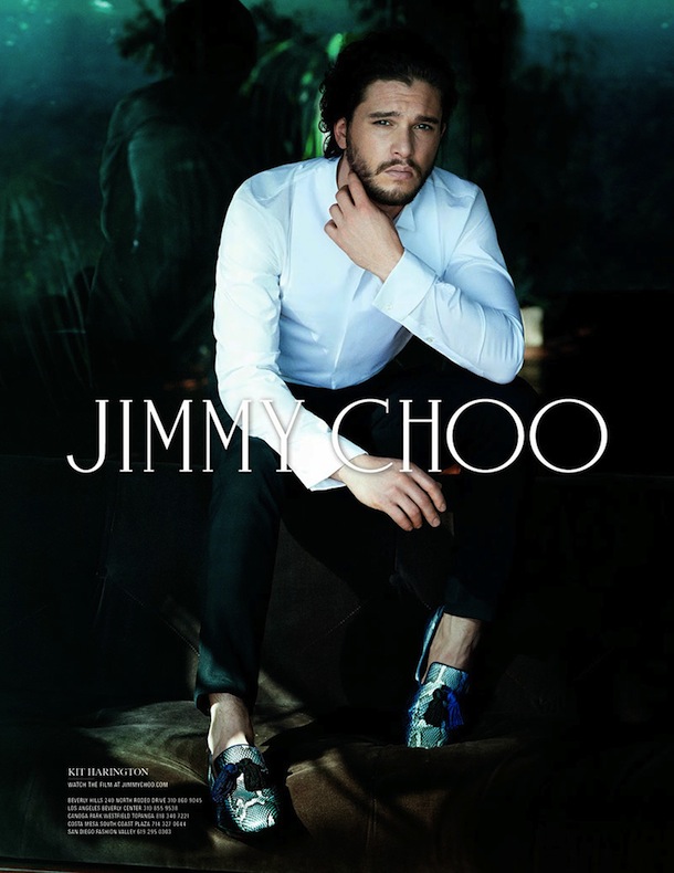 Kit Harington for Jimmy Choo Fall Winter 2014-2