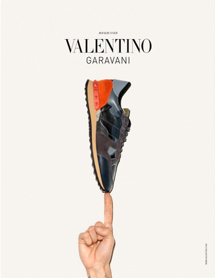 Valentino Fall Winter 2014 Sneaker Campaign by Terry Richardson