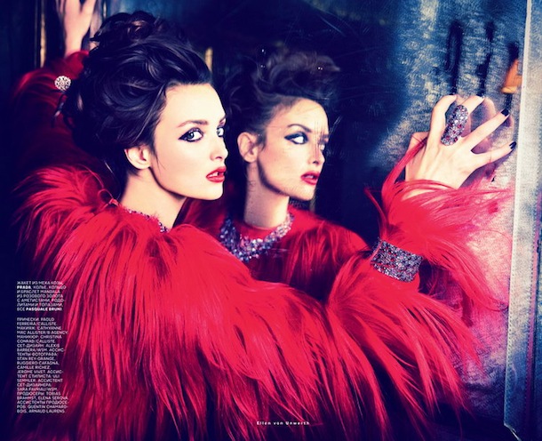 Charlotte Le Bon for Vogue Russia August 2014