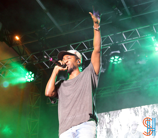Kendrick Lamar at Picthfork Music Festival 2014-4