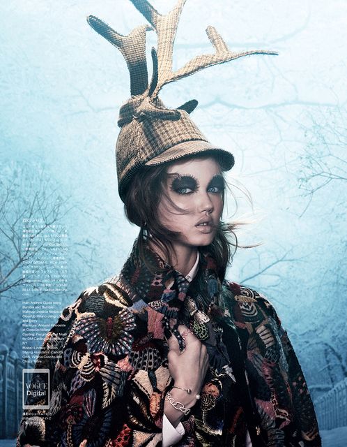 Lindsey Wixson for Vogue Japan September 2014-7