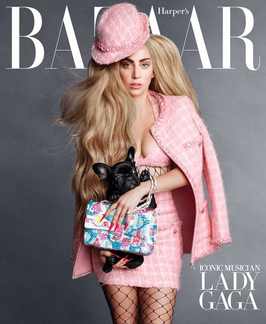Lady Gaga, Linda Evangelista, & Penelope Cruz for Harper's Bazaar September 2014-3