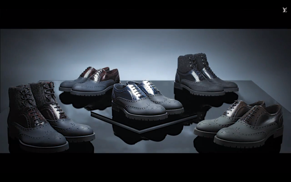 Louis Vuitton Fall 2014 Mens Shoe Collection Video