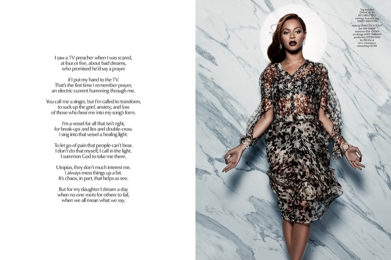 Beyonce for CR Fashion Book Issue 5-7