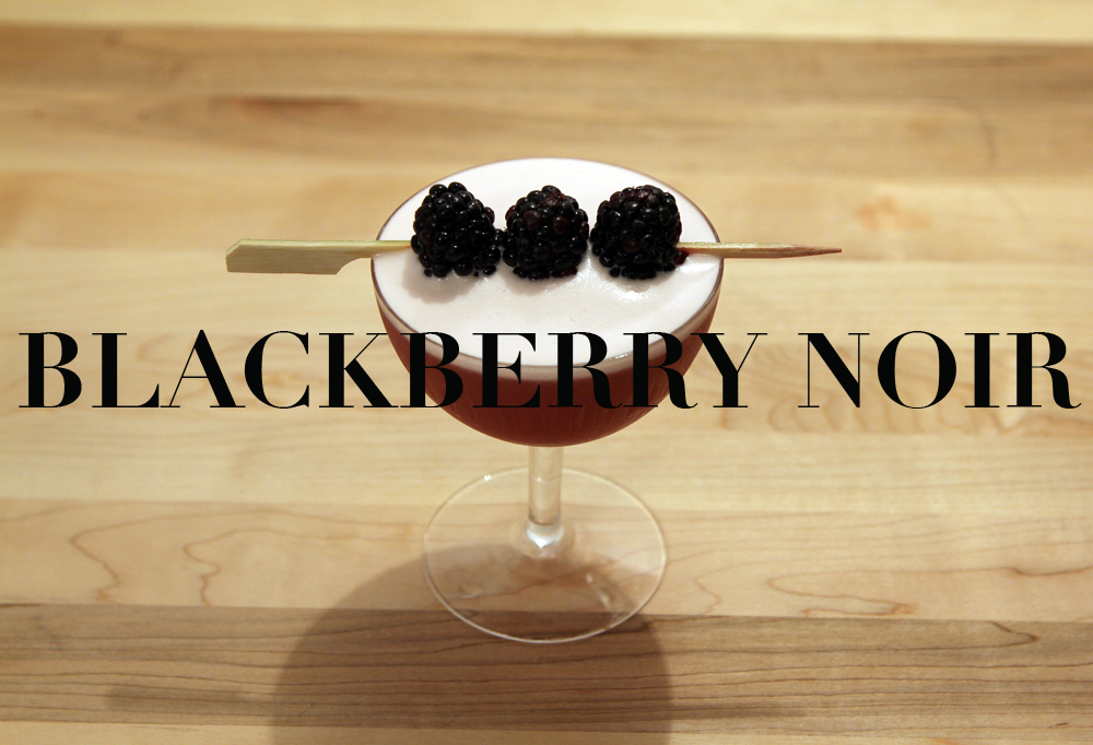 Blackberry Noir Cocktail