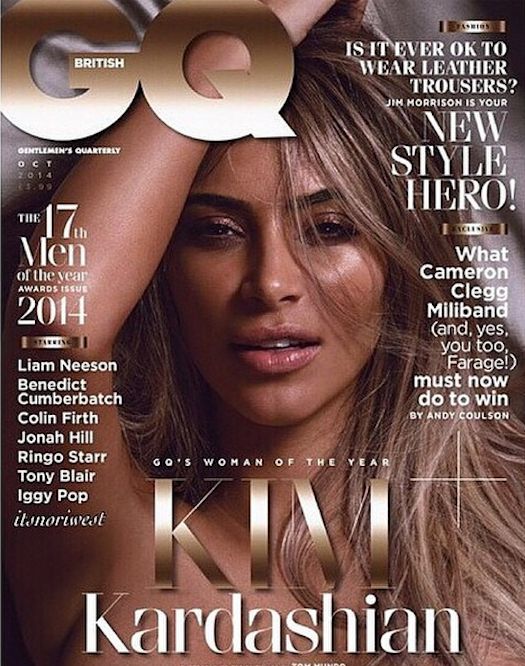 Kim Kardashian for GQ Woman of the Year 2014 Cover