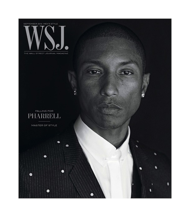 Pharrell Williams for WSJ Magazine Men's Style September 2014