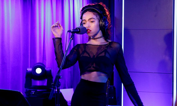 FKA twigs performs Stay With Me Sam Smith Cover Two Weeks BBC Radio 1