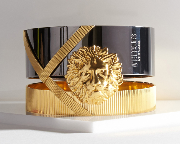 Anthony Vaccarello x Versus Versace Lion Medallion Bracelet