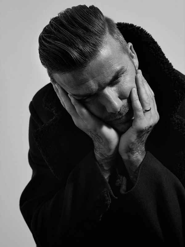 David Beckham AnOther Man Magazine Fall Winter 2014