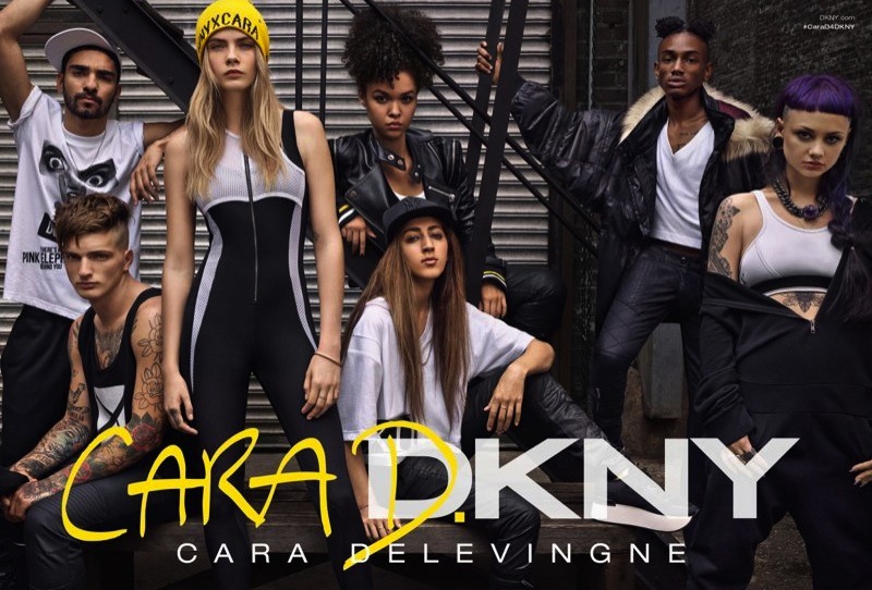 Cara Delevingne for DKNY Fall 2014