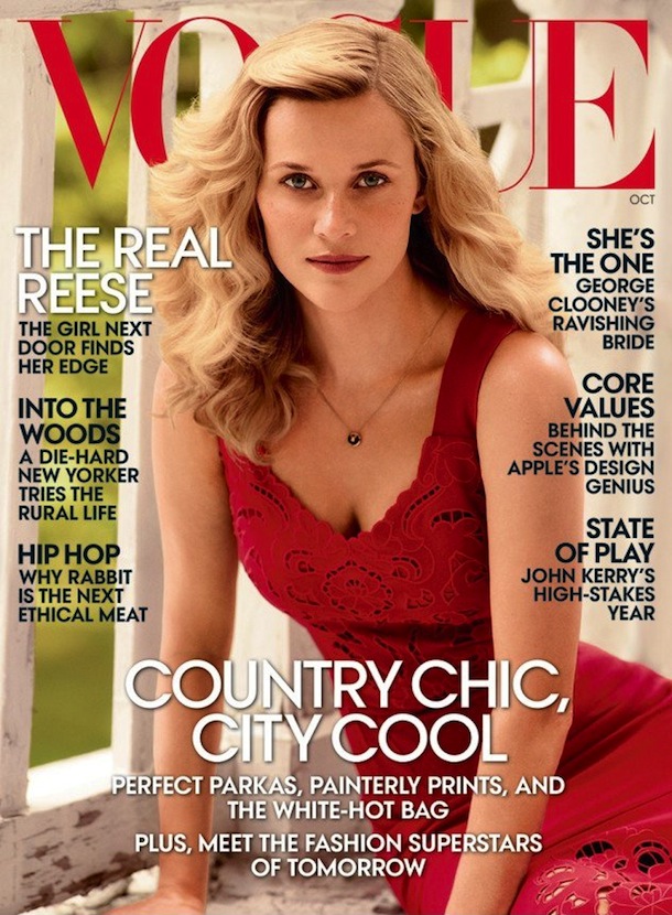 Reese Witherspoon for Vogue US October 2014