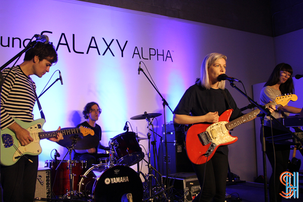 Alvvays Samsung Galerie Alpha in Toronto
