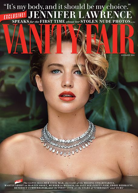 Jennifer Lawrence for Vanity Fair November 2014