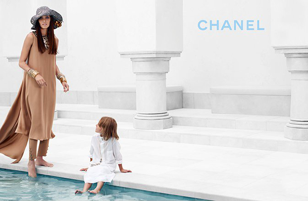 Joan Smalls for Chanel Cruise 2015-2