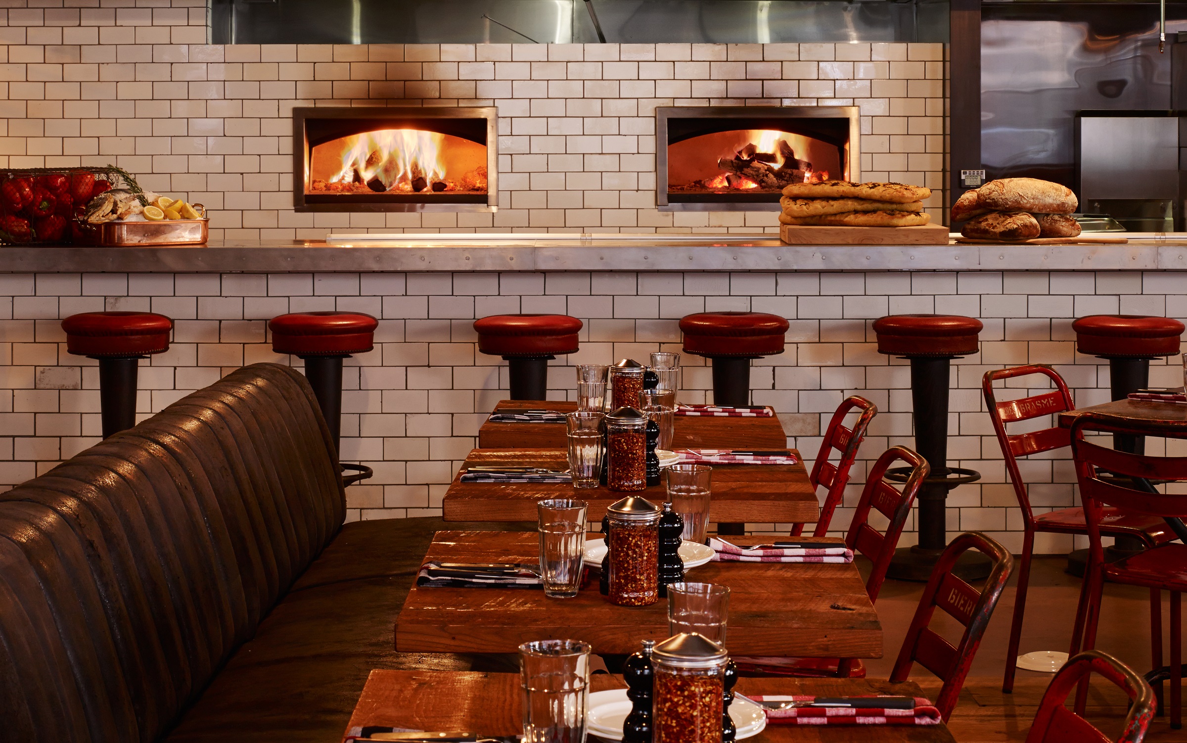 Soho House Chicago_Pizza East_photo credit is Dave Burk of Hedrich Blessing