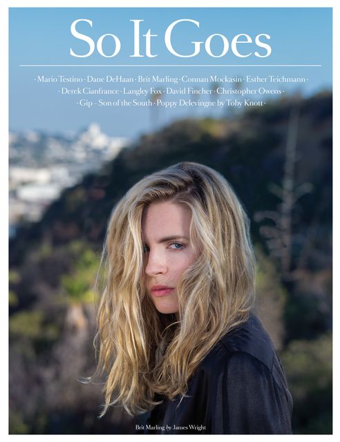 Brit Marling for So It Goes No.4