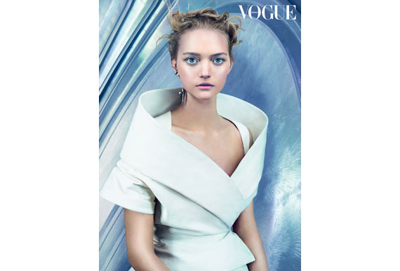 Gemma Ward for Vogue Australia December 2014-2