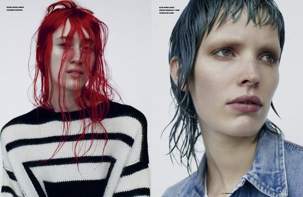 Helena Severin & Alisa Ahmann for i-D Magazine Winter 2014-4