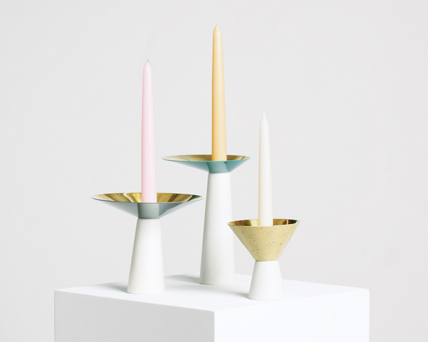 Umbra Shift Asymmetrical Candle Holders