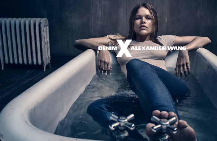 Anna Ewers for Denim x Alexander Wang SS 2015