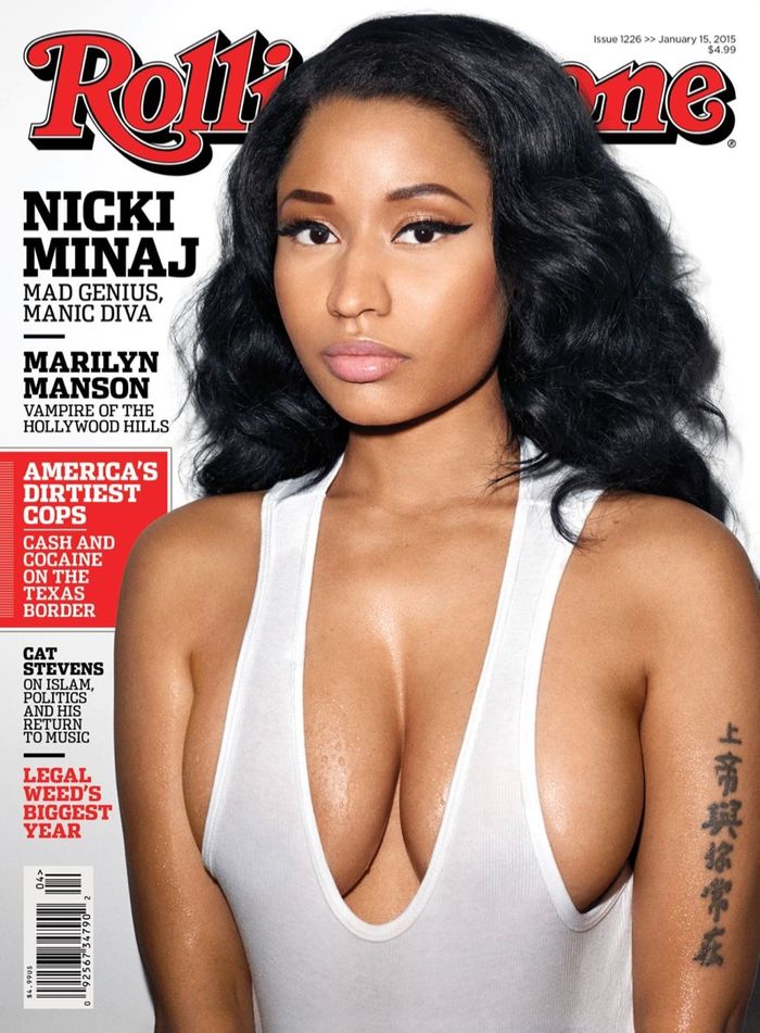 Nicki Minaj for Rolling Stone January 2015 by Terry Richardson