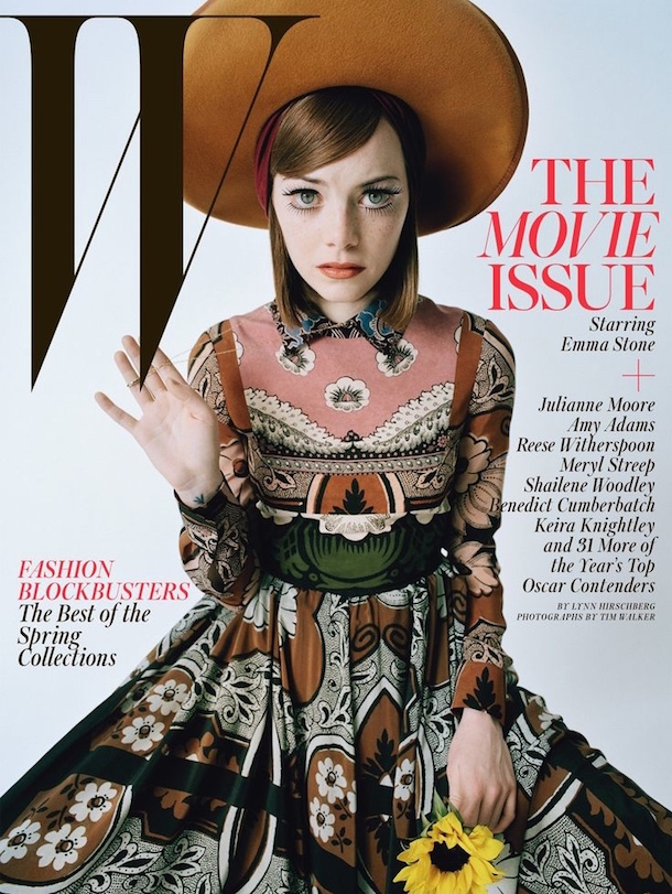 Emma Stone W Magazine Best Performances Issue February 2015