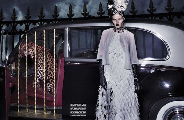 Lara Stone for Vogue Italia January 2015-4