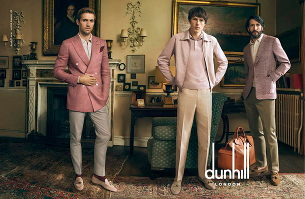 Dunhill Spring Summer 2015 Campaign 1