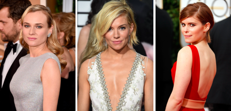 Diane Kruger, Sienna Miller, Kate Mara Golden Globes 2015