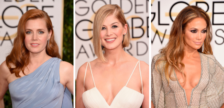 Jennifer Lopez, Amy Adams, Rosamund Pike Golden Globes 2015