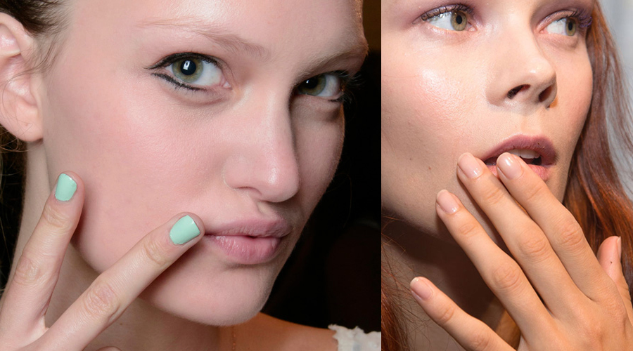 Spring Beauty Trends Nude & Pastel Nails