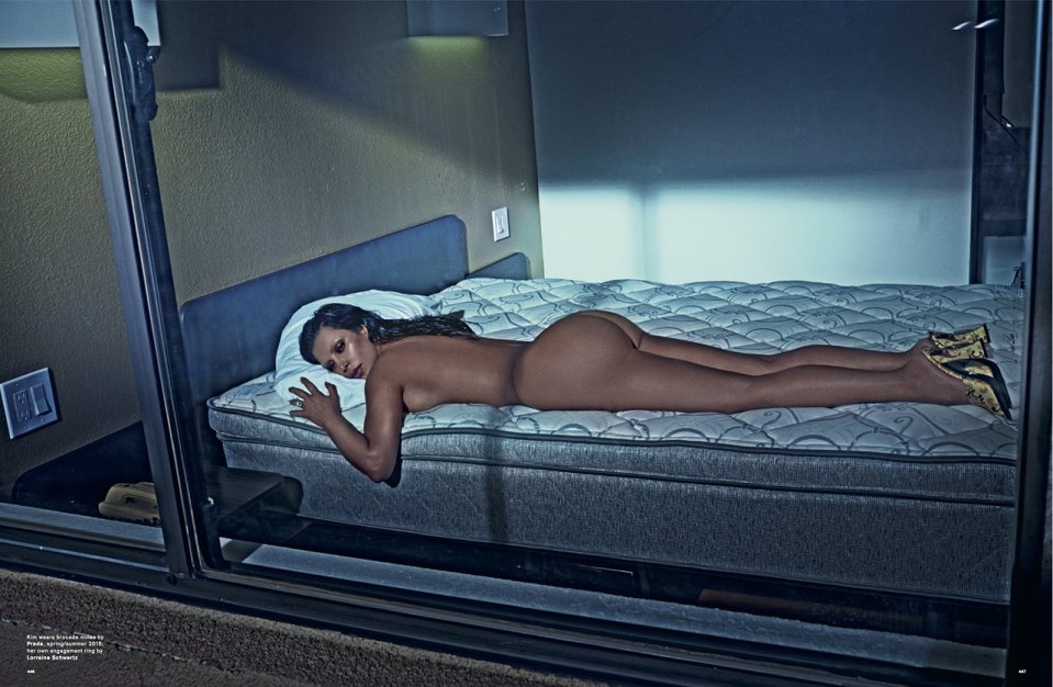 Kim Kardashian for LOVE Magazine SS 2015-2
