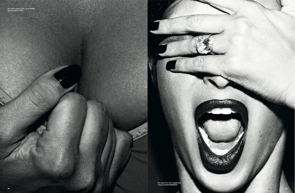 Kim Kardashian for LOVE Magazine SS 2015-5