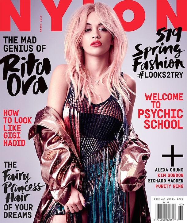Rita Ora for NYLON Magazine March 2015-5