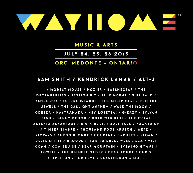 WayHome Music Festival 2015