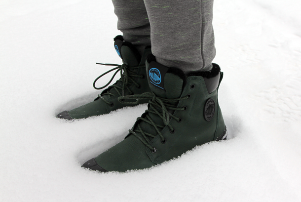 What I Wore In the Great White North-Palladium Boots side