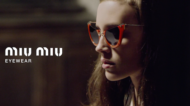 Miu Miu Eyewear Spring Summer 2015 Campaign