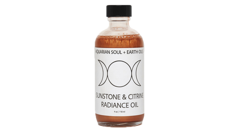 Aquarian Soul + Earth Oils' Sunstone and Citrine Radiance Oil