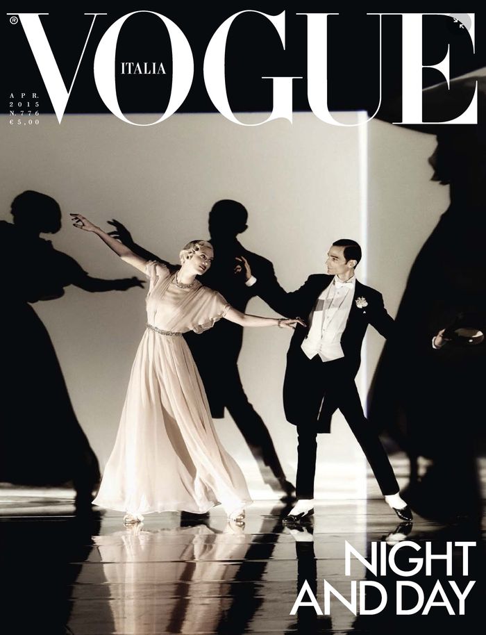 Karen Elson & Christopher Niquet for Vogue Italia April 2015