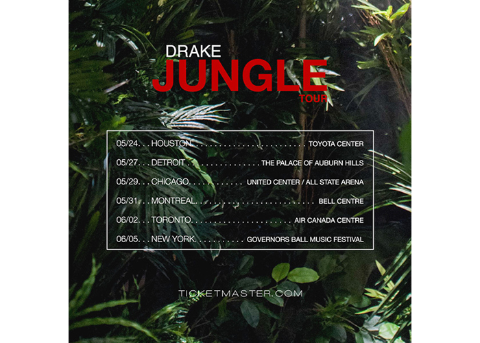 Drake Jungle Tour 2015
