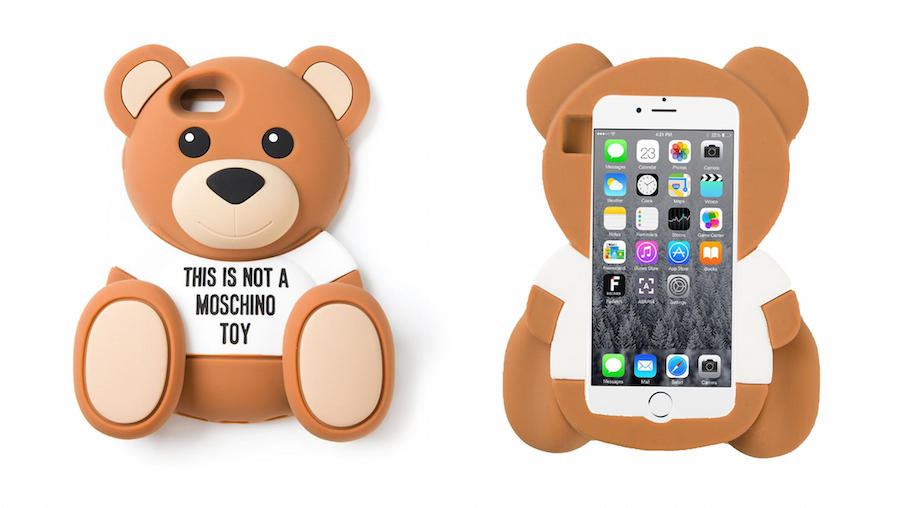 Moschino Teddy Bear iPhone Case