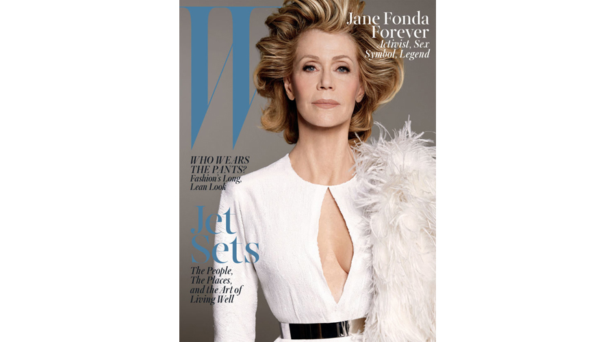 Jane Fonda W Magazine