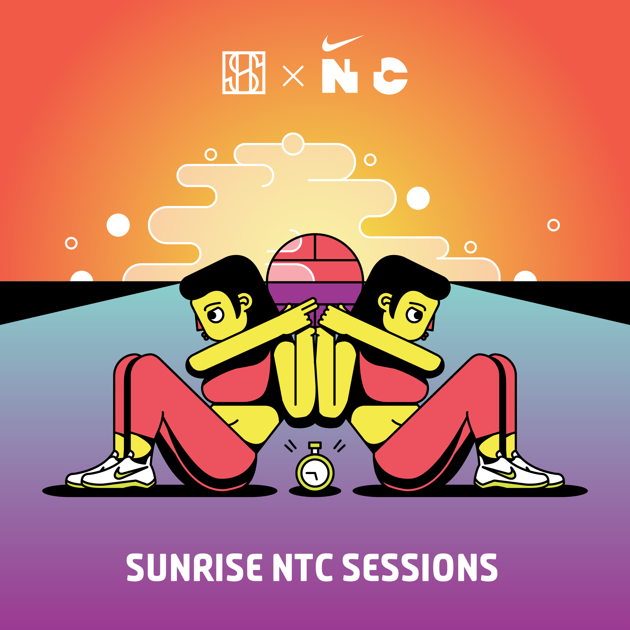 Sidewalk Hustle x Nike NTC Sunrise Sessions Square