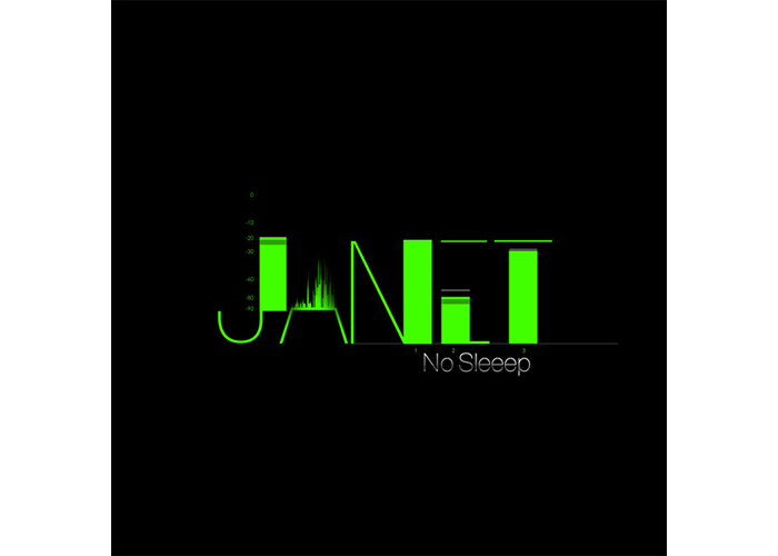 Janet Jackson No Sleeep Album Art