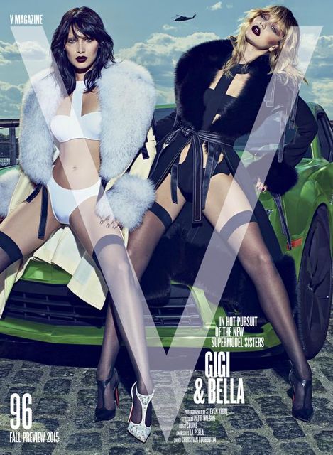 Bella & Gigi Hadid for V Magazine Fall Preview 2015
