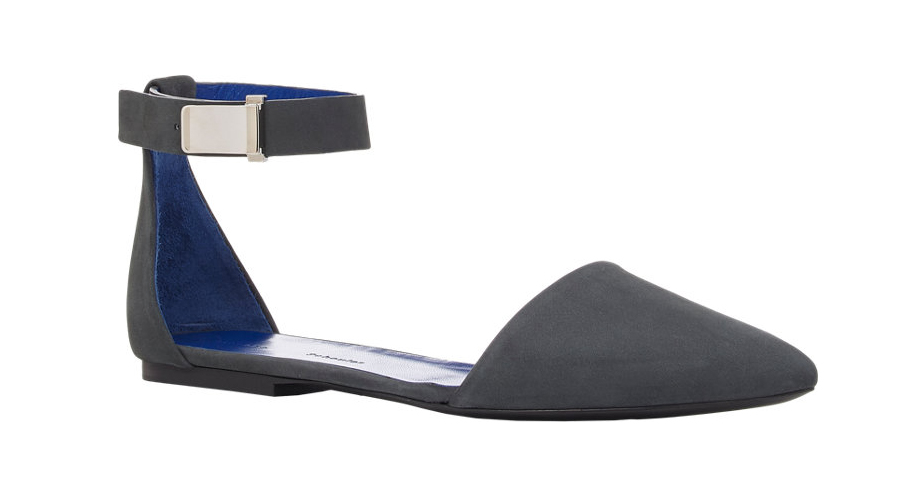 Proenza Schouler Ankle-Strap d'Orsay Flats